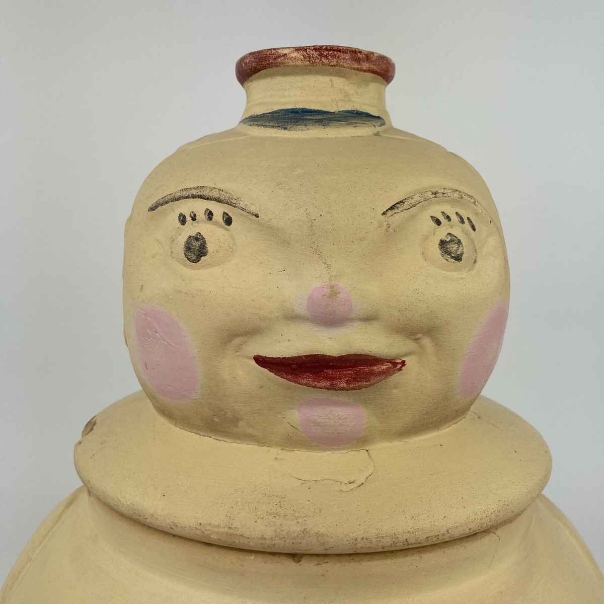 RARE 1920's USA American Bisque Roly Poly Captain Jelly Belly