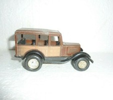 Vintage Tootsie Toy Woody Station Wagon Ford Model A Missing Grill S-22
