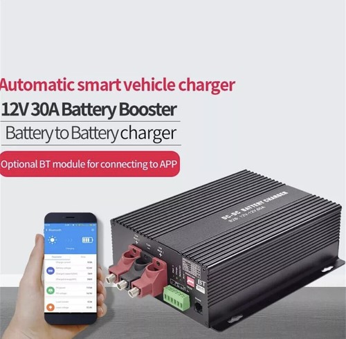 12V30A LiFePO4 Lithium Smart Charger Booster Support Bluetooth DC-DC Charger🇬🇧 - Picture 2 of 16
