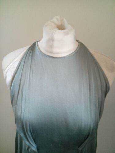 Pierre Balmain Green Silk Elastane Sleeveless Top/Blouse, Small Excellent - Picture 3 of 21