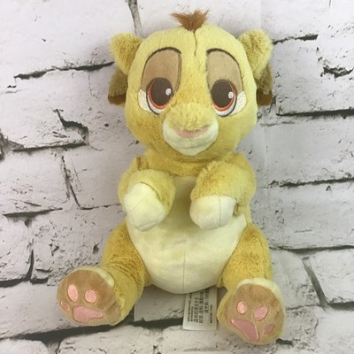 Disney Store The Lion King Plush Baby Simba Cub Stuffed Animal Soft Toy Ebay