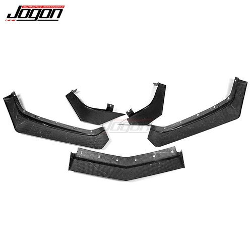 Kit de carrocería divisor de labios parachoques delantero de carbono seco para Corvette C8 Stingray Z51 2020+ - Imagen 7 de 18
