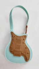 Hannah Montana Guitar Purse Doll Accessory Blue Bag 2007 Disney
