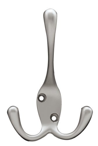 Brainerd B42306J-SN-C Haken mit drei Zinken, Satin Nickel - Bild 1 von 1