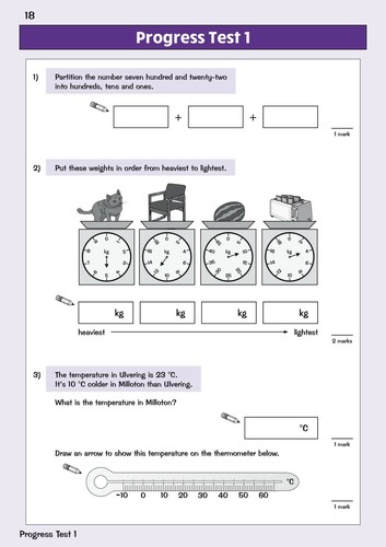 KS2 Year 3 Maths English Complete Targeted Workbooks Bundle with Answer Ages 7-8 - Picture 4 of 12