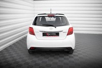 Cup Spoiler FüR Toyota Yaris Mk3 Facelift Schwarz Hochglanz Heckspoiler Dach