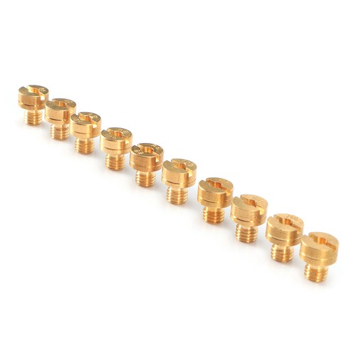 10Pcs Carburetor Main Jet Kit For Mikuni VM22/24/26/30 125 150 200 250 - Picture 9 of 12