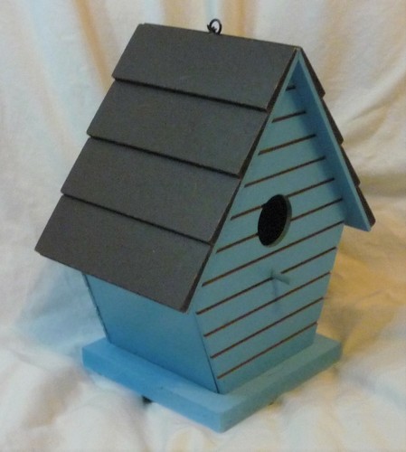 Unfinished Wood Princess Castle Style Birdhouse Stain or Paint to Suit Your Need - Picture 6 of 9