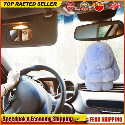 Rabbit Keychain Ring Car Key Pendant Lovely Keyring Pendant Plush Bunny Keychain