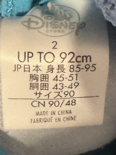 Disney Store Lilo & Stitch Costume Sleepwear Pajamas PJs Toddler Size XXS 2 - Picture 12 of 24