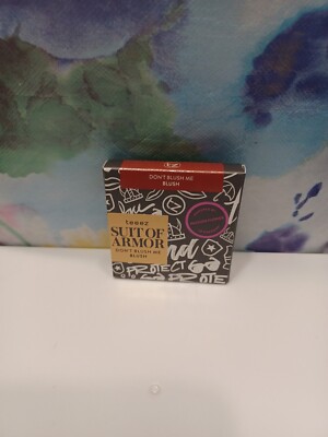 Teeez Cosmetics Suit of Armor Blush in Don t Blush Me. 0.14 oz. Sealed.