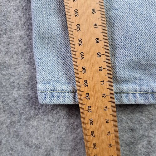 H&M Jeans Mens W33 L32 Blue Denim Slim Zip Fly Casual Button &Denim 5688 - Picture 8 of 15