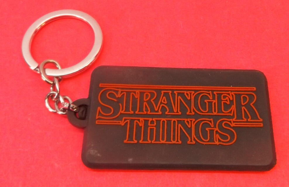 Alphabet - Stranger Things - Rubber Keychain