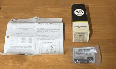 New, Old Stock! Allen Bradley 1362-HOF59 Shunt Fuse Kit Ser A, 1/2 HP, 115v AC