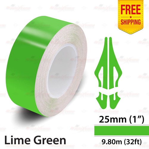 PinStriping Pin Stripe Adhesive Tape Body Styling Decal Vinyl Sticker LIME GREEN - Picture 21 of 27