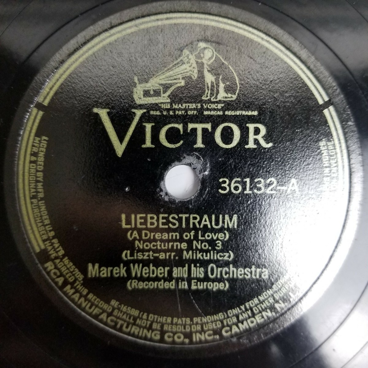 Weber Album Waltzes Victor Records