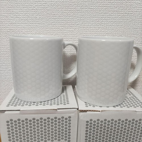 Fondation Louis Vuitton Mug 2 Set Paris Limited Gift Interior White Ceramics New - Picture 2 of 10