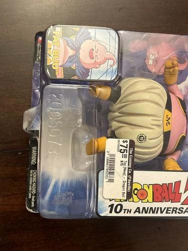 Dragon Ball Z 10th Anniversary Majin Buu Jakks Pacific Rare DBZ Action Figure - Picture 5 of 12