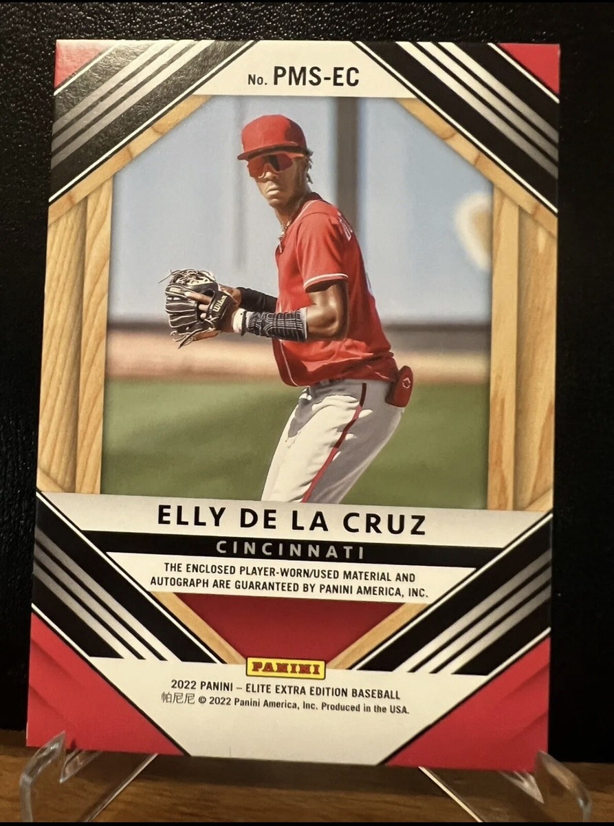 Elly De La Cruz 2022 Elite Extra Edition PROSPECT MATERIALS Elly De La Cruz 2022 Elite Extra Edition PROSPECT MATERIALS