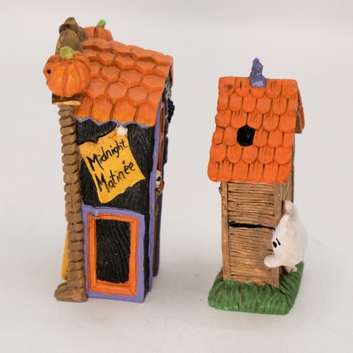 Lote de 8 figuras espeluznantes de resina hueca del medio oeste de Cannon Falls de colección años 90 Halloween - Imagen 6 de 18