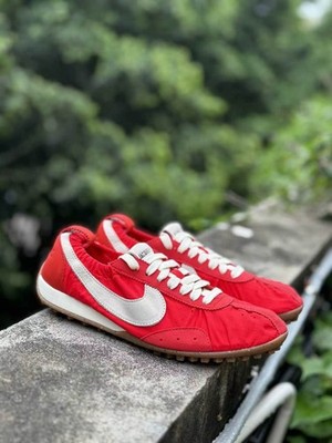 Mens Jacquemus x Nike Moon Shoe Red Sail Flat Designer Running Sneakers