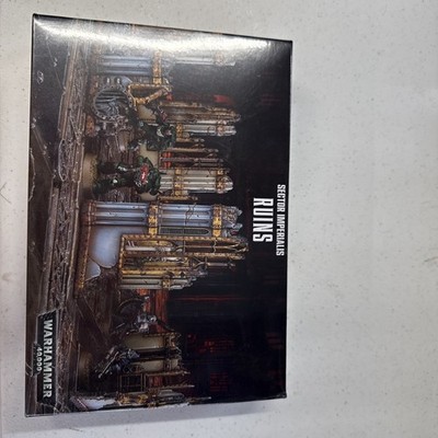 Games Workshop Warhammer 40K Sector Imperialis Ruins - Set of 4 City Sections