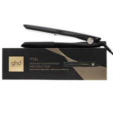 GHD MAX PROFESSIONAL PERFORMANCE WIDE PLATE 2” STYLER FLAT IRON IN BOX