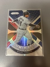 2021 PANINI PRIZM BASEBALL RED WHITE BLUE ILLUMINATION #IL-7 MIGUEL CABRERA NM/M