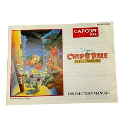 Disney's Chip' n Dale Rescue Rangers NES Nintendo Video Game with Manual Capcom
