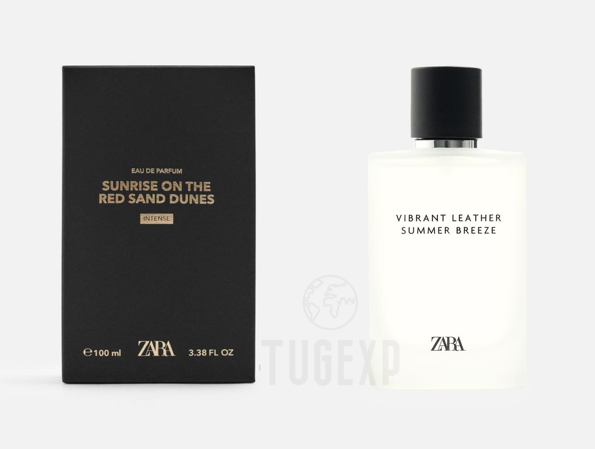 ZARA Vibrant Leather Summer Breeze EDP 100ml Men Perfume New