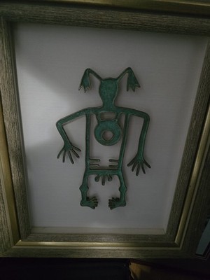 Limited Edition Metal Wall Sculpture  Cub Creek #1  Randy Fullbright 2/10