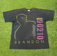 Vintage Beverly Hills 90210 Shirt Made USA Size XL Luke Perry TV Show Promo 90s