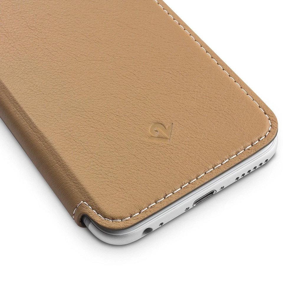 Twelve South Surfacepad For Iphone 6/6s, Camel Ultra-slim Luxury Leather Cover - Image 4 of 4