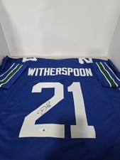 Devon Witherspoon Signed Seattle Seahawks Custom Jersey JSA COA