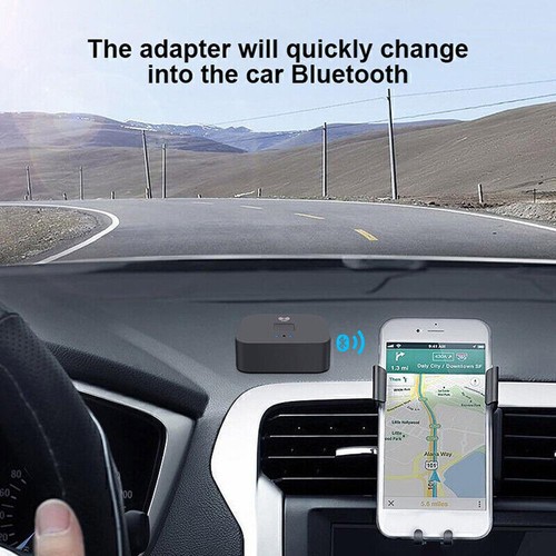 NFC Bluetooth 5.0 HD Wireless Receiver Car 3.5mm AUX Audio Adapter Transmitter - Afbeelding 5 van 11