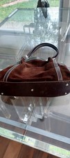 Traumhafte Hogan Tasche Wildleder /Leder Umhängetasche Shopper 