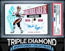 2019 Panini Passing The Torch Mark Rypien Torchbearer Auto #1/1 PSA 10 B148