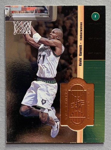 1998-99 SPx Finite #/10000 #29 Kevin Garnett Minnesota Timberwolves