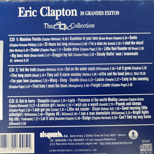 CD Collection Eric Clapton - 8 CD's - Nice Price Bundle - Picture 15 of 15