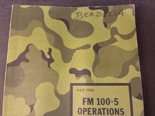 FM 100-5 Operations Department Of The Army Book May 1986