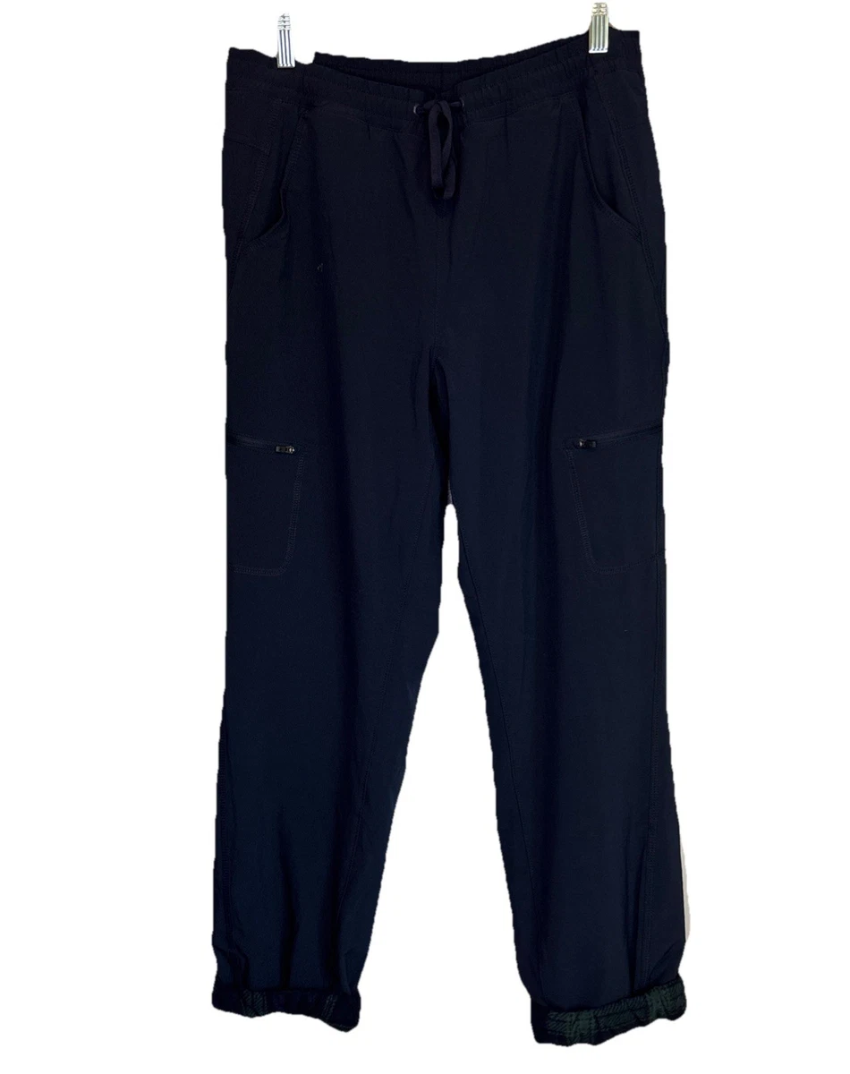 Pantalon Cargo Eddie Bauer First Ascent Guide Ripstop Noir - Femme Taille 10 - Nylon/spandex