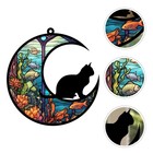 Wall Decoration for Living Room Cat Decorative Ornament Window Decorations