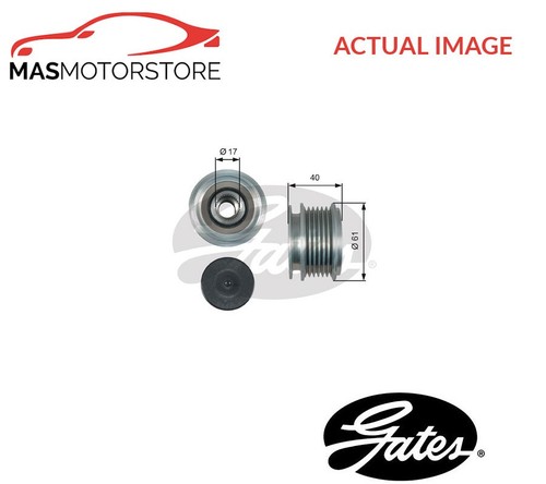 ENGINE ALTERNATOR PULLEY GATES OAP7013 A NEW OE REPLACEMENT