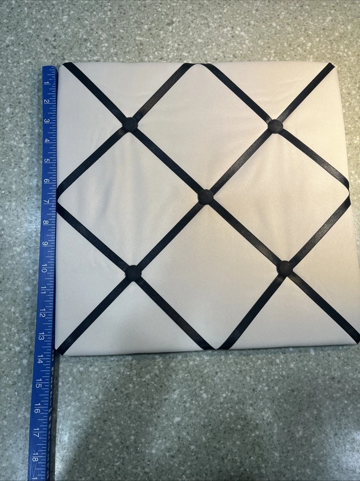 Board Dudes Fabric Memory Memo Photo Bulletin Board - Image 4 of 4