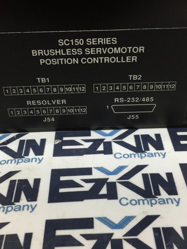 Controlador de posición de servomotor sin escobillas Pacific Scientific SC154-040-08 - Imagen 2 de 5
