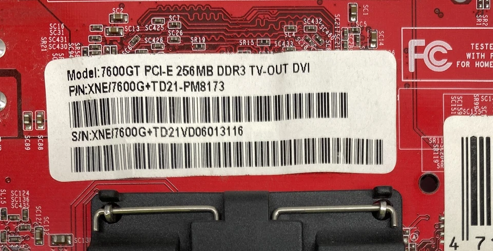 256MB Palit nVidia GeForce 7600GT  VGA / DVI / TV-Out PCI-e Graphics Video Card - Image 4 of 4