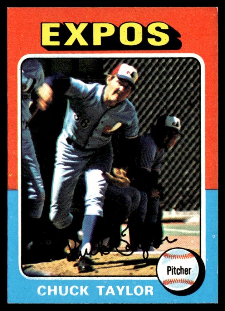 1975 Topps Mini Chuck Taylor - Montreal Expos #58