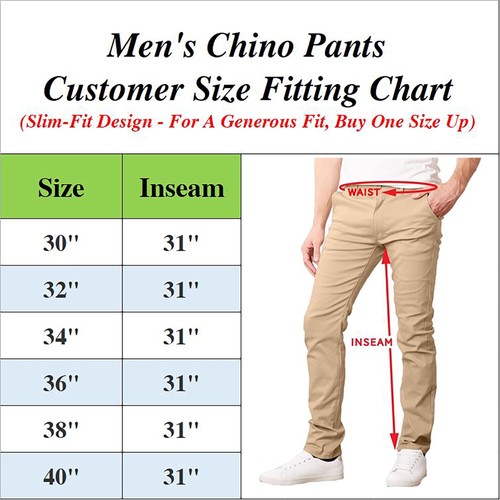 GALAXY BY HARVIC MEN’S HEAVYWEIGHT FLEECE-LINED STRETCH PANTS KHAKI SIZE: 30x31 - Picture 4 of 4