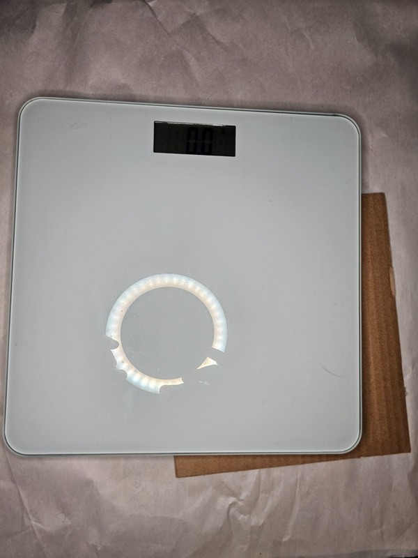 6May27_11   Real Appeal EB9380-1154841 Electronic Weight Scale In White