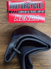 New OEM Genuine Kenda motorcycle scooter inner tube 3.50/400-10 TR-87C off set
